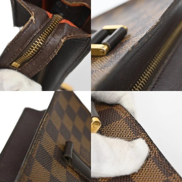 LOUIS VUITTON Venice PM Hand Tote Bag Damier Ebene Leather Brown N51145 31KB131 - Picture 11 of 16
